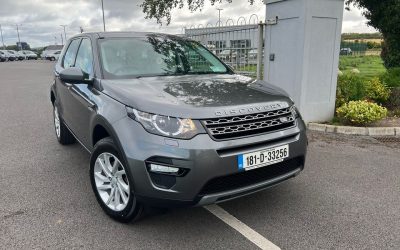 2018 Land Rover Discovery Sport