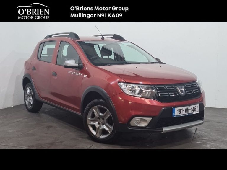 photo of a used Dacia Sandero Stepway for sale Westmeath  by O'Brian Motor Group