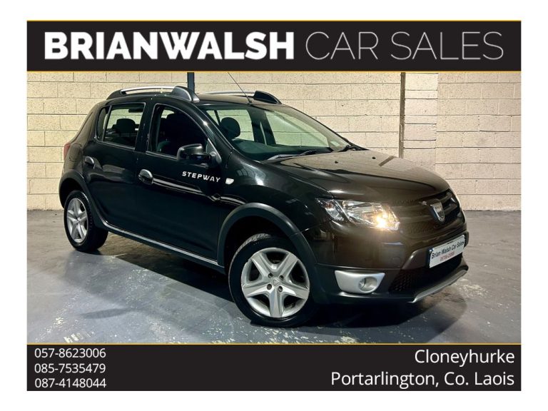 photo of a used Dacia Sandero for sale Laois  by Brian Walsh Car Sales