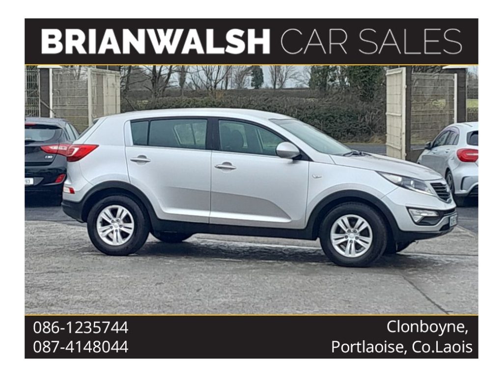 photo of a used Kia Sportage for sale Laois  by Brian Walsh Car Sales