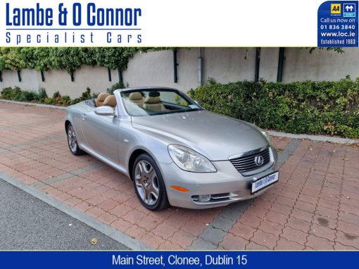 photo of a used Lexus SC 430 for sale Dublin  by Lambe & O'Connor