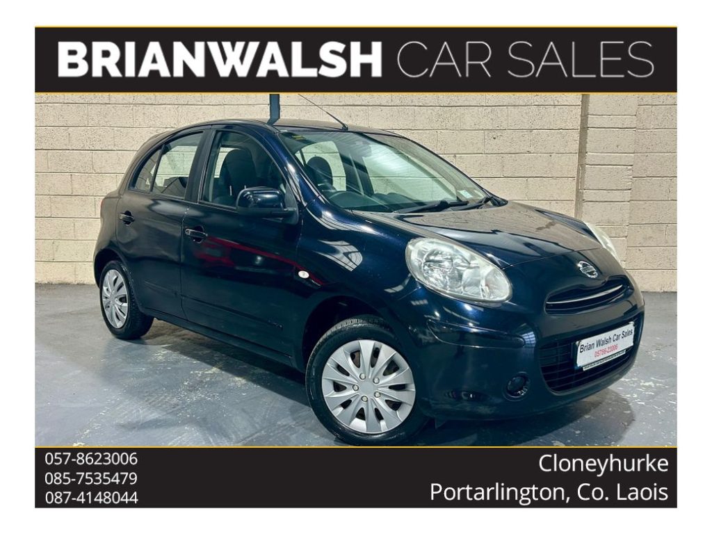 photo of a used Nissan Micra for sale Laois  by Brian Walsh Car Sales