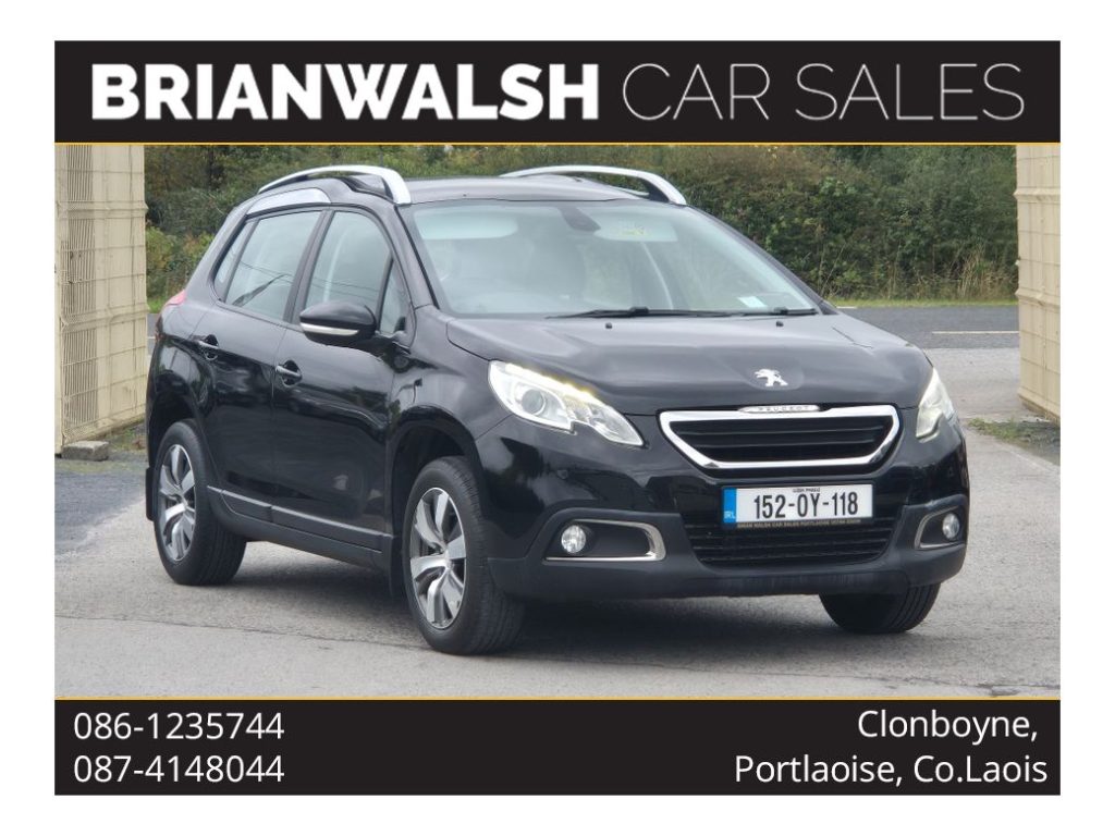 photo of a used Peugeot 2008 for sale Laois  by Brian Walsh Car Sales