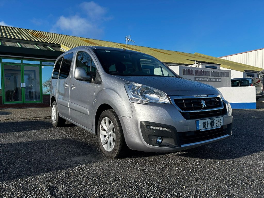 photo of a used Peugeot Partner Tepee for sale Westmeath  by Donal Murtagh Mobility