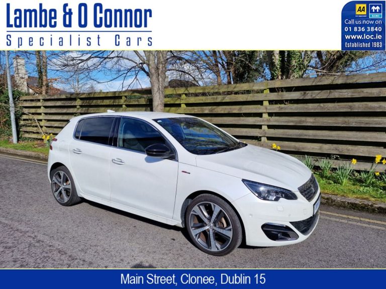 photo of a used Peugeot 308 for sale Dublin  by Lambe & O'Connor