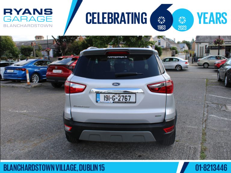 photo5 of a used Ford Ecosport Manual for sale Dublin 82500