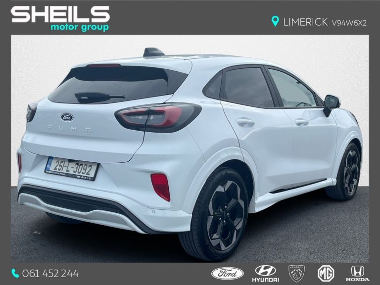 photo2 of a used Ford Puma Automatic for sale Limerick 0