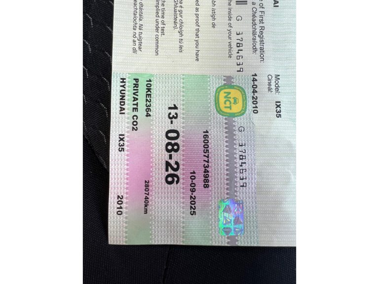 photo2 of a used Hyundai ix35 Manual for sale Dublin 279999