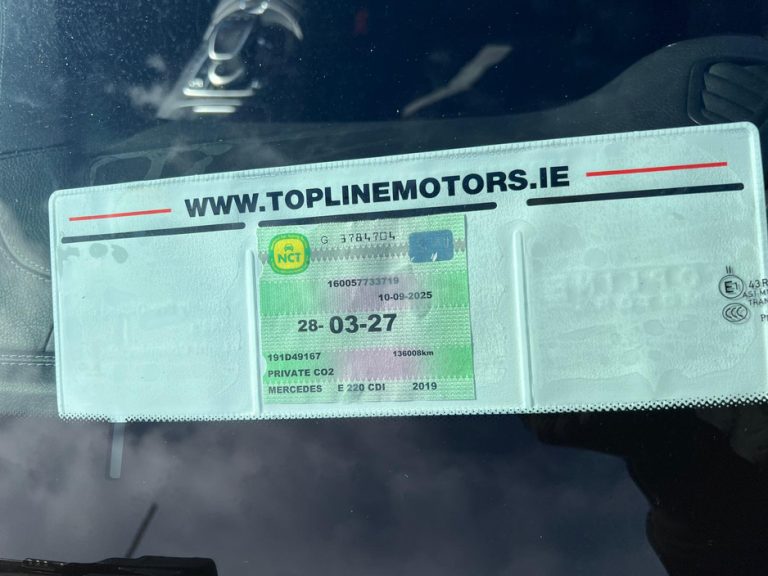 photo2 of a used Mercedes-Benz E Class Automatic for sale Dublin 135999