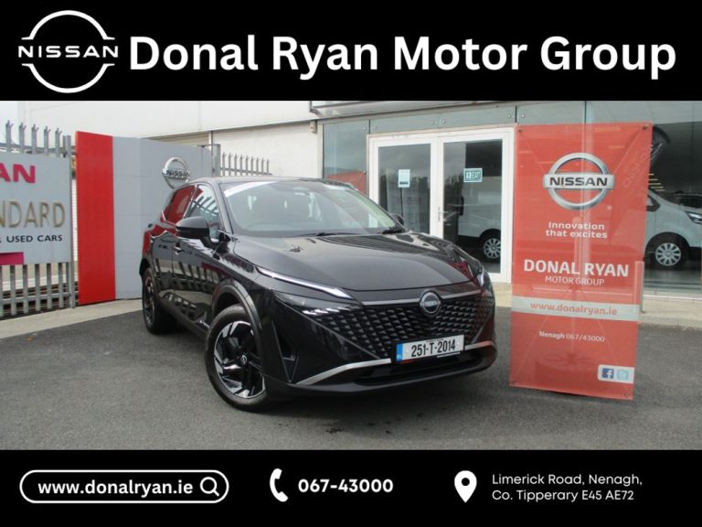 photo of a used Nissan Qashqai for sale Tipperary  by Donal Ryan Motor Group Nenagh