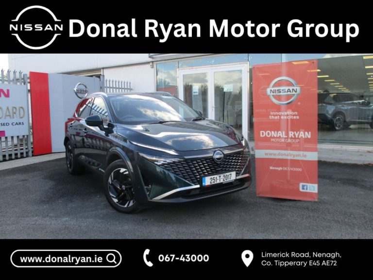 photo of a used Nissan Qashqai for sale Tipperary  by Donal Ryan Motor Group Nenagh
