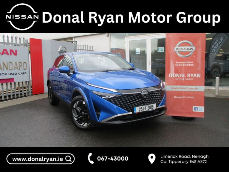 photo of a used Nissan Qashqai for sale Tipperary  by Donal Ryan Motor Group Nenagh