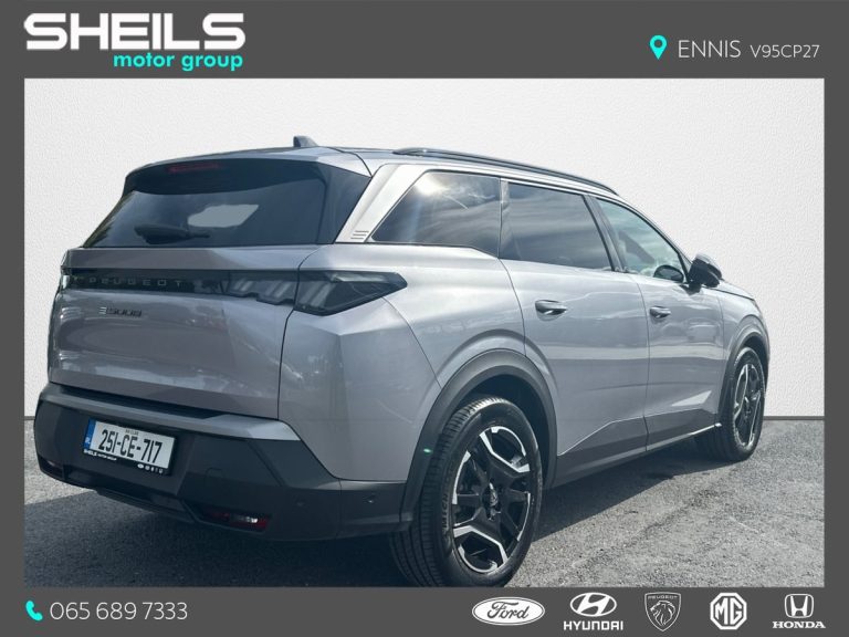 photo2 of a used Peugeot 5008 Automatic for sale Clare 1050