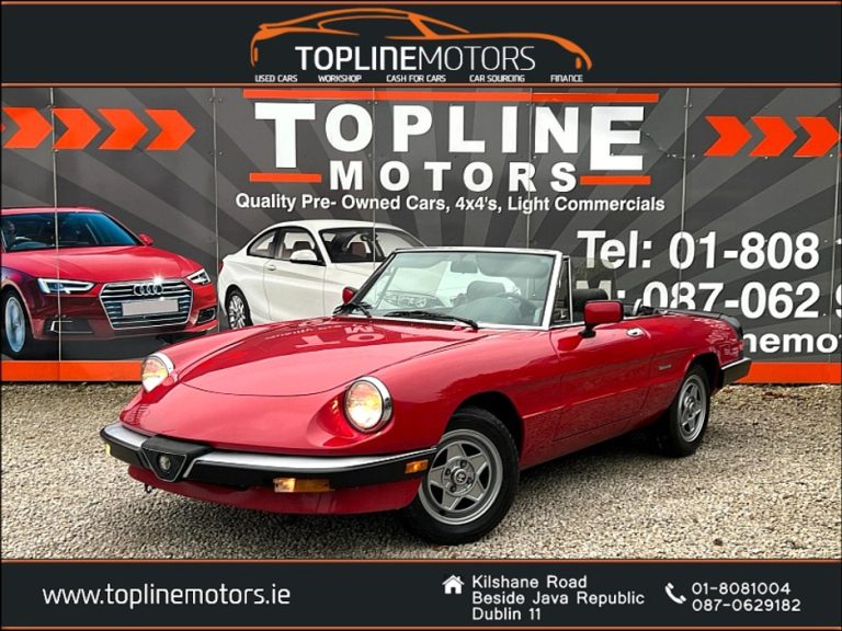 photo1 of a used Alfa Romeo Spider Other for sale Dublin 193121