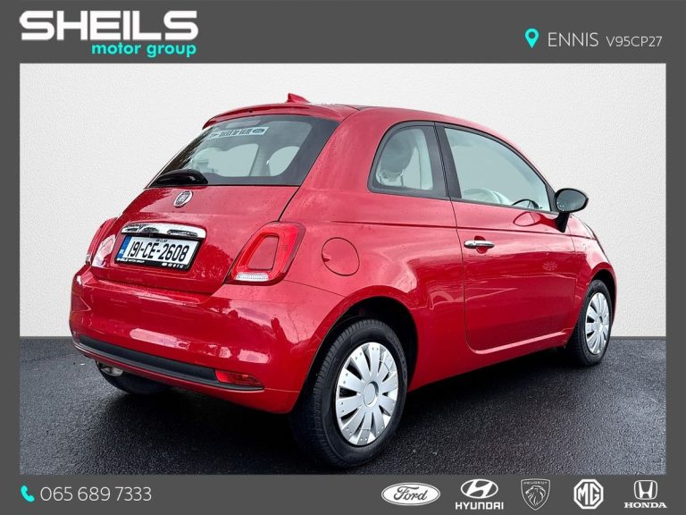 photo2 of a used Fiat 500 Automatic for sale Clare 102000