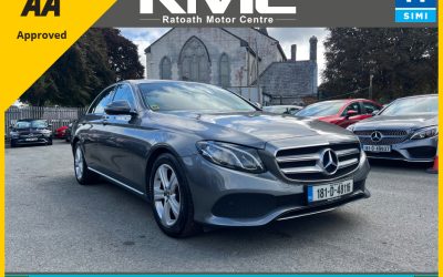 2018 Mercedes-Benz E Class