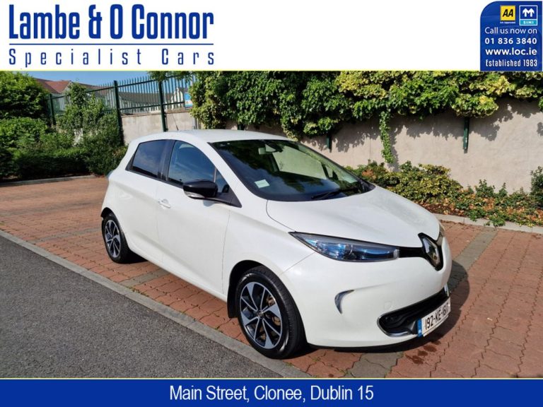 photo of a used Renault Zoe for sale Dublin  by Lambe & O'Connor