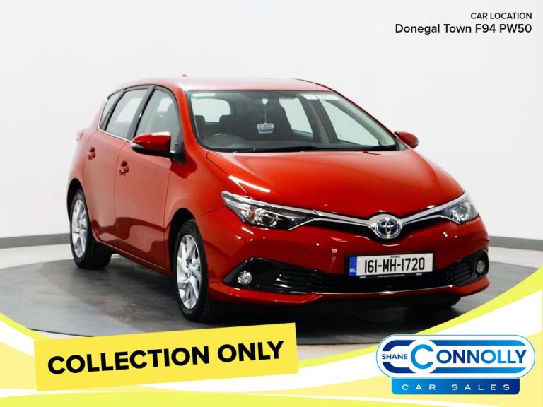 photo of a used Toyota Auris for sale Donegal  by Shane Connolly Cars