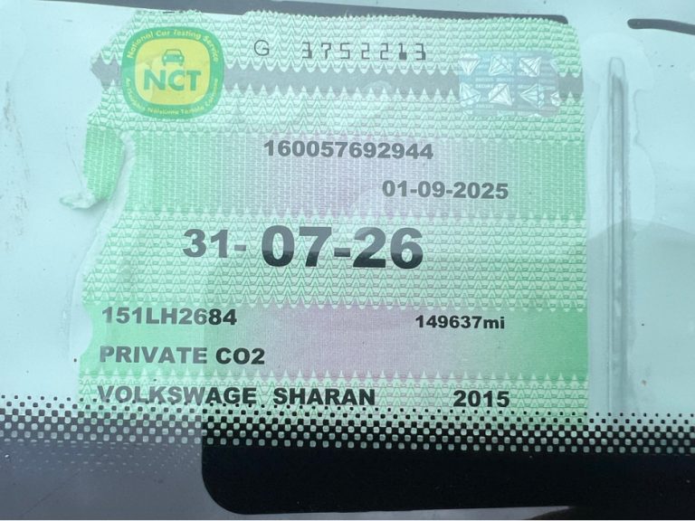 photo2 of a used Volkswagen Sharan Manual for sale Dublin 239792