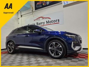 photo of a used Audi Q4 e-tron for sale Dublin by Kevin Barry Motors