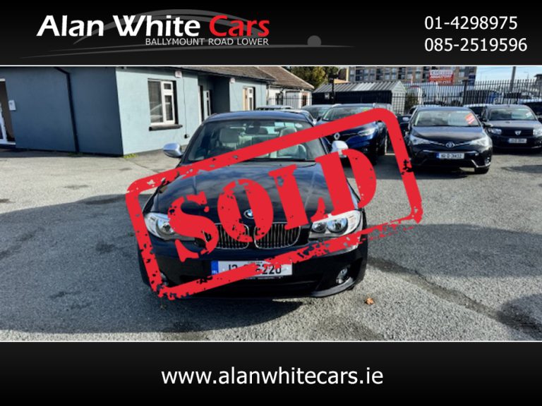 photo3 of a used BMW 1 Series Manual for sale Dublin Odometer 34001