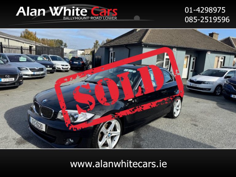 photo4 of a used BMW 1 Series Manual for sale Dublin Odometer 34001