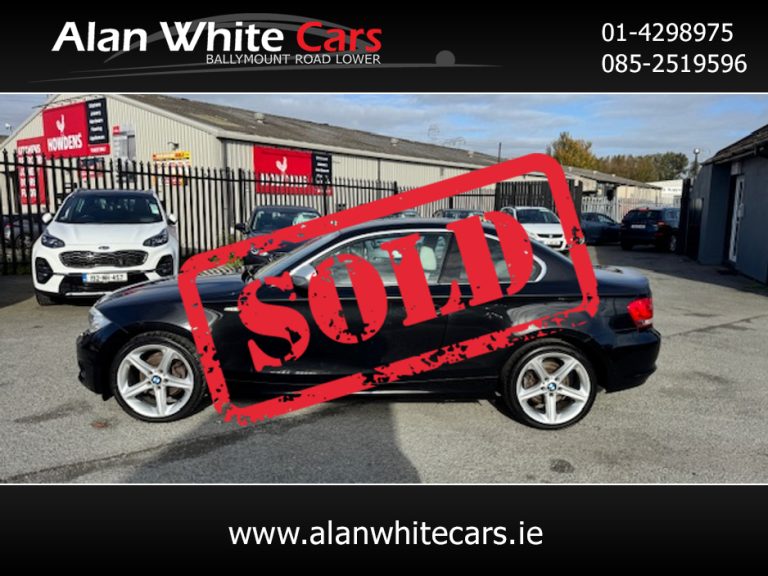 photo5 of a used BMW 1 Series Manual for sale Dublin Odometer 34001