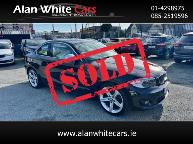 photo1 of a used BMW 1 Series Manual for sale Dublin Odometer 34001