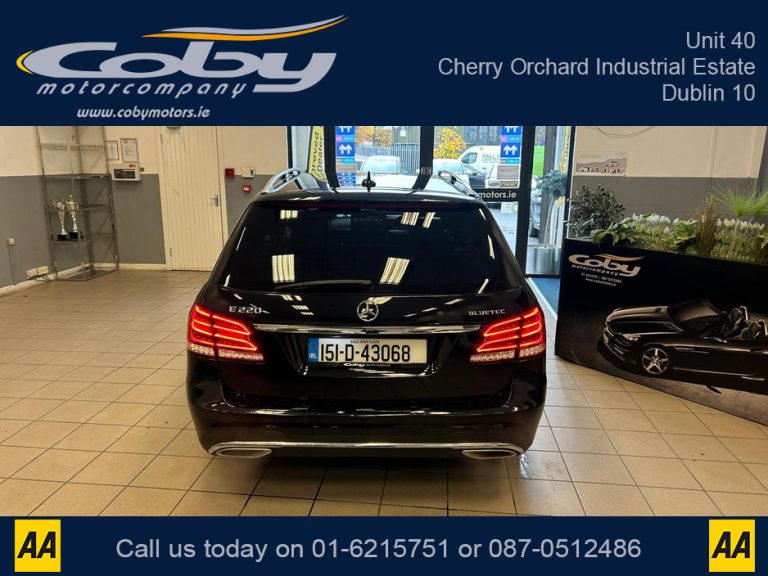 photo4 of a used Mercedes-Benz E Class Automatic for sale Dublin 118999