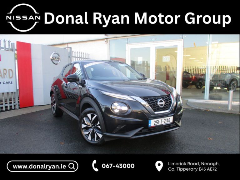 photo of a used Nissan Juke for sale Tipperary  by Donal Ryan Motor Group Nenagh
