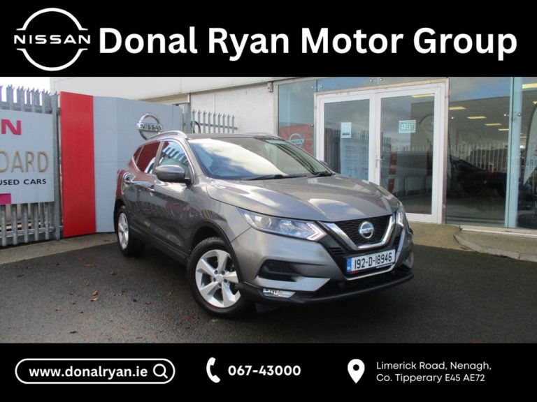 photo of a used Nissan Qashqai for sale Tipperary  by Donal Ryan Motor Group Nenagh