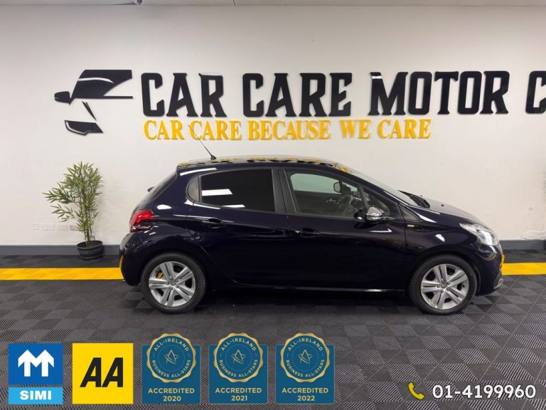 photo of a used Peugeot 208 for sale Dublin  by Car Care Motor Co