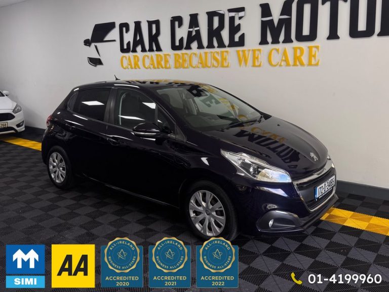 photo of a used Peugeot 208 for sale Dublin  by Car Care Motor Co