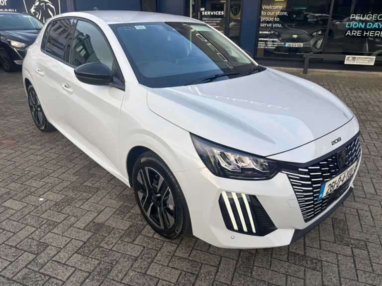 photo1 of a used Peugeot 208 Automatic for sale Dublin Odometer 5