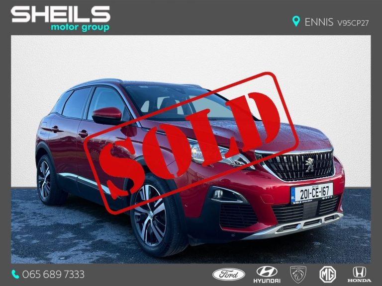 photo1 of a used Peugeot 3008 Manual for sale Clare 95400