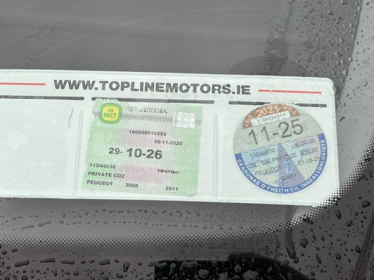 photo2 of a used Peugeot 3008 Automatic for sale Dublin 145000