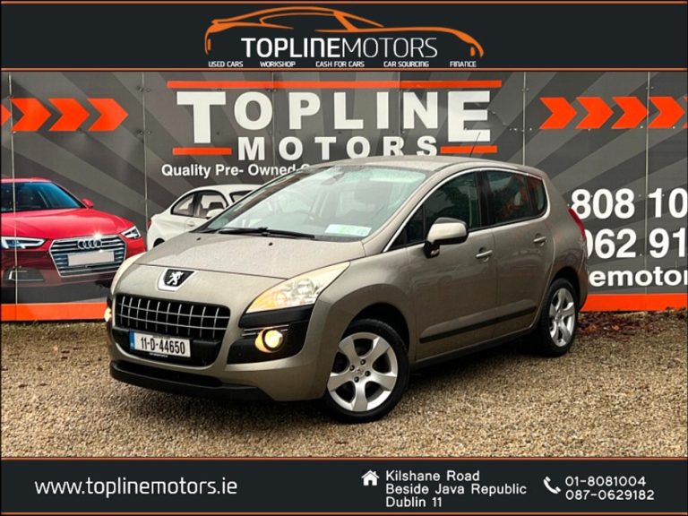 photo1 of a used Peugeot 3008 Automatic for sale Dublin 145000