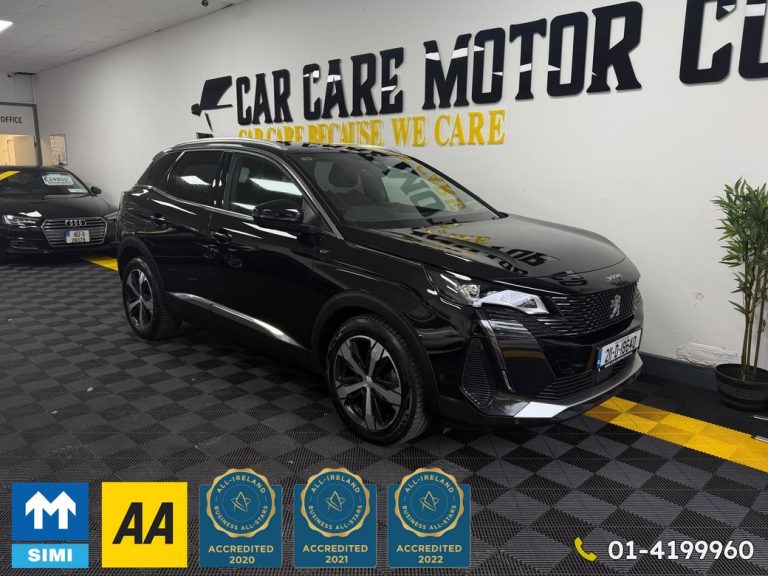 photo of a used Peugeot 3008 for sale Dublin  by Car Care Motor Co