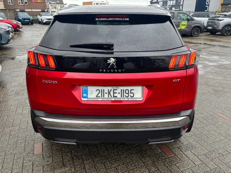 photo5 of a used Peugeot 3008 Automatic for sale Dublin Odometer 70999