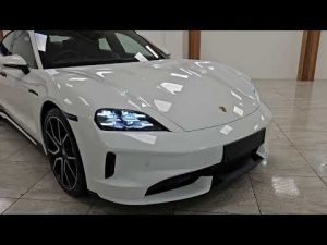 photo of a used Porsche Taycan for sale Dublin by Paul Tobin Ltd