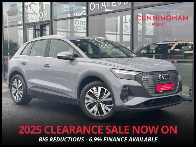 photo of a used Audi Q4 e-tron for sale Galway  by Cunningham Autopoint