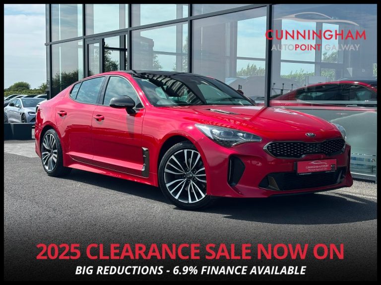 photo of a used Kia Stinger for sale Galway  by Cunningham Autopoint