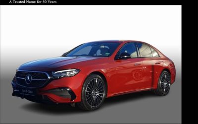 2026 Mercedes-Benz E Class