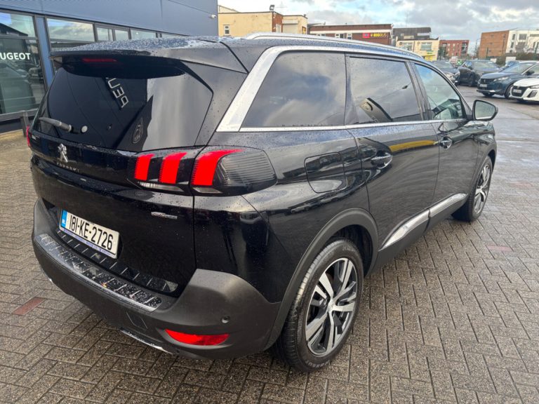 photo5 of a used Peugeot 5008 Automatic for sale Dublin Odometer 186999
