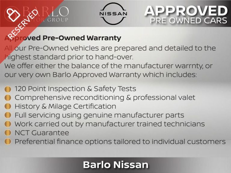 photo of a used Nissan Leaf for sale Kilkenny  by Barlo Nissan