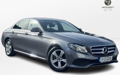 2017 Mercedes-Benz E Class