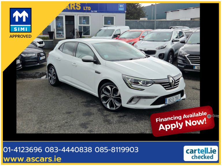 photo1 of a used Renault Megane Manual for sale Dublin 47000