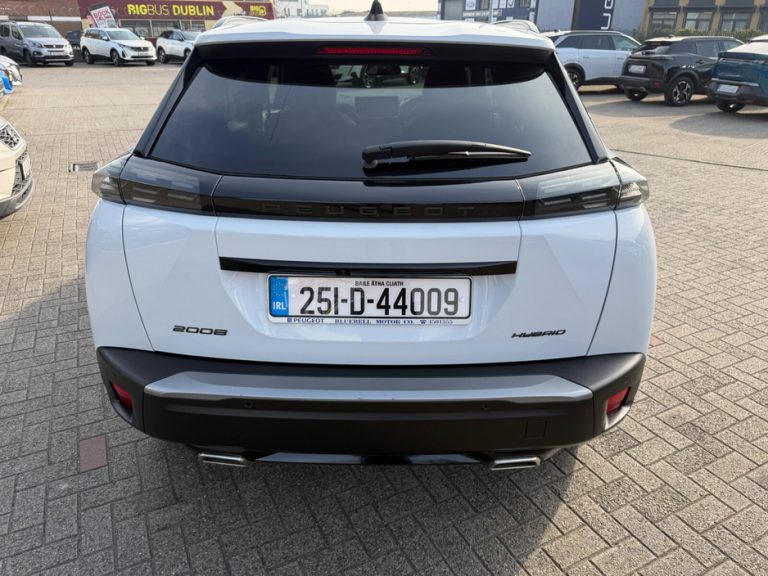 photo5 of a used Peugeot 2008 Automatic for sale Dublin Odometer 16799